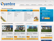 Tablet Screenshot of ioyambre.com